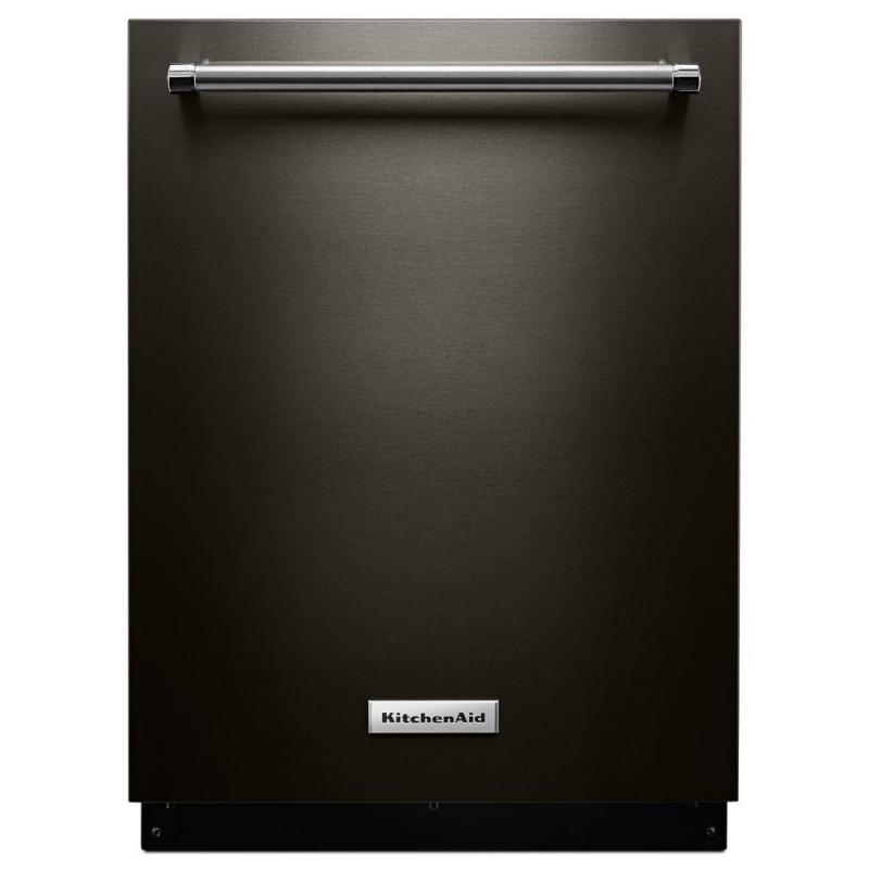 KitchenAid Black Stainless, 44 Dba Dishwasher With Clean Water Wash System