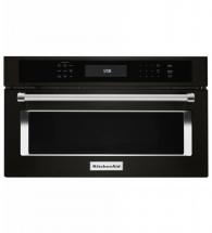 KitchenAid Black Stainless, 27" Built In Microwave Oven With Convection Cooking