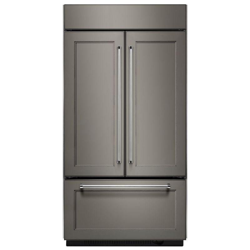 KitchenAid 20.8 cu. ft. Built In French Door Refrigerator in Panel-Ready Design