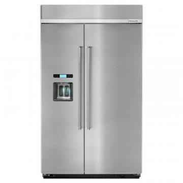 KitchenAid 29.5 cu. ft 48-Inch Width Built-In Side by Side Refrigerator