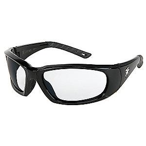 MCR Safety ForceFlex Anti-Fog, Scratch-Resistant Safety Glasses, Clear Lens Color