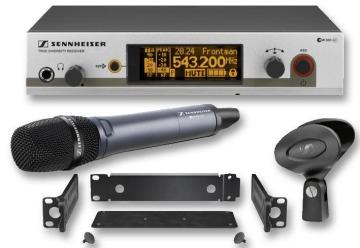 Sennheiser Wireless Handheld Microphone System, CH38 (Super-Cardioid Condenser)