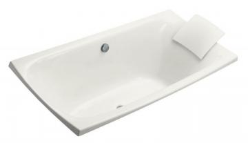 Kohler Escale 6' Drop-in Bathtub in White