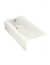 Kohler Villager 5' Cast Iron Drop-in Non Whirlpool Bathtub in White