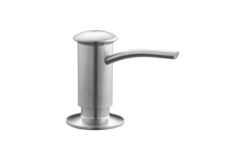 Kohler Soap/Lotion Dispenser With Contemporary Design (Clam Shell Packed) in Vibrant Stainless