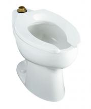 Kohler Highcrest Elongated Toilet Bowl Only with Top Spud in White