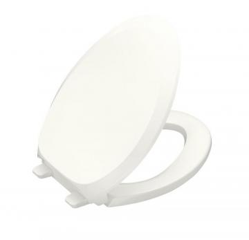 Kohler French Curve Quiet Close Elongated Toilet Seat in White