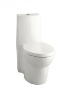 Kohler Saile 1-piece 0.8/1.6 GPF Dual Flush Elongated Bowl Toilet in White