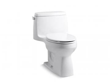 Kohler Santa Rosa 1-piece 1.28 GPF Single Flush Elongated Bowl Toilet
