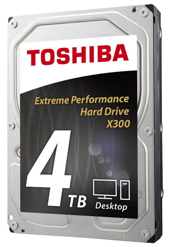 Toshiba X300 3.5" Internal Hard Drive SATA 6GB/s - 4TB, 7200RPM