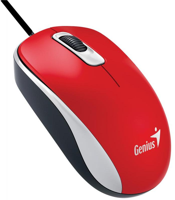 Genius DX-110 USB Optical Mouse Red