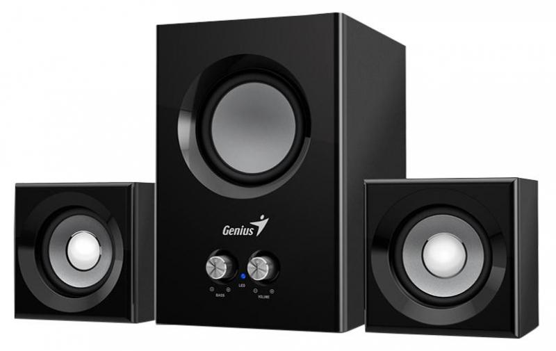 Genius SW-2.1 375 2.1 Speaker System 12W Black