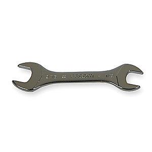 Facom 1/2" x 9/16" Double Open End Wrench, SAE, Satin