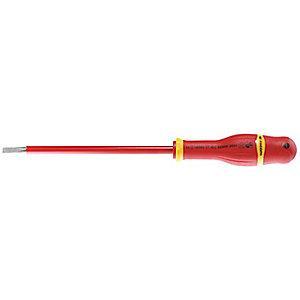 Facom Steel Insulated Screwdriver with 4" Shank and 9/64" Keystone Slotted Tip