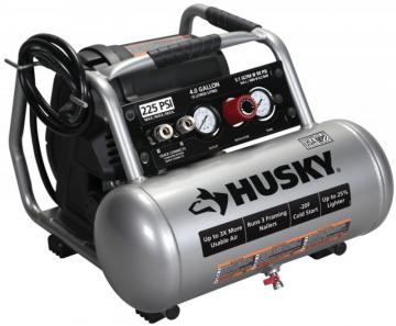 Husky 4 gal 225 PSI High Capacity Air Compressor