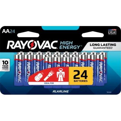 Rayovac Alkaline Batteries, "AA", 24-Pk.