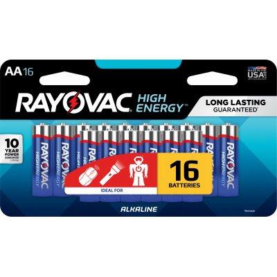 Rayovac "AA" Alkaline Batteries, 16-Pk.