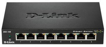 D-link 8-Port Fast Ethernet Unmanaged Desktop Switch