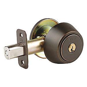 Yale Heavy-Duty Oil Rubbed Bronze YH-Series Deadbolt, Single-Cylinder, Different