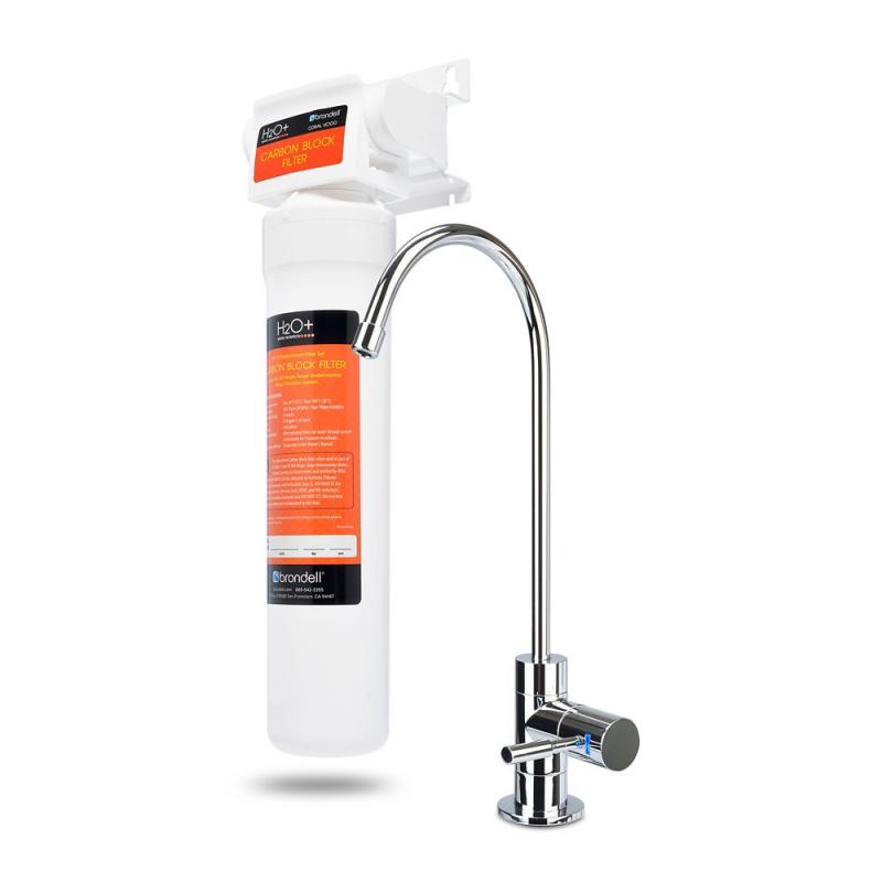 Brondell H2O+ Coral 1-Stage Undercounter Water Filtration System