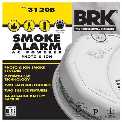 First Alert Photoelectric/Ionization Smoke Alarm
