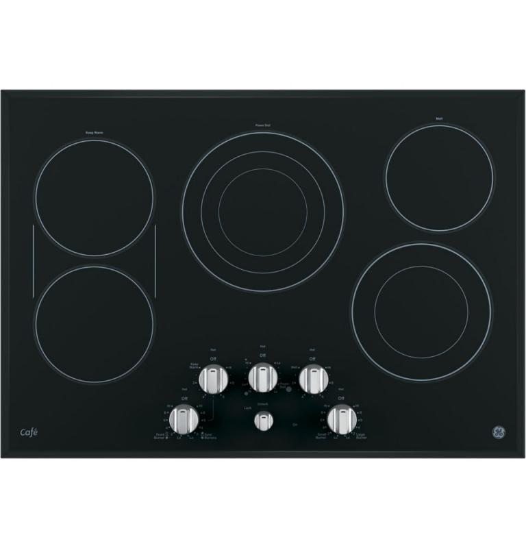 GE Stainless Steel 30 Inch Electric Cooktop