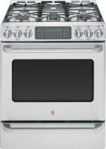 GE Café 5 cu. ft. Free-Standing Gas Convection Self-Cleaning Range in Stainless Steel