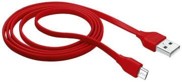Trust 1m Red Flat Micro USB Cable