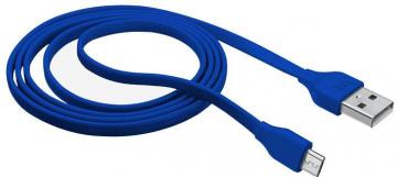 Trust 1m Blue Flat Micro USB Cable