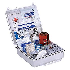 First Aid Only First Aid Kit,  Plastic Case Material, General Purpose, 50 People Served Per Kit