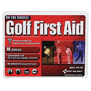 First Aid Only First Aid Kit,  Plastic Case Material, Sports, 5 People Served Per Kit