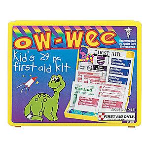 First Aid Only First Aid Kit,  Plastic Case Material, Children Care, 5 People Served Per Kit