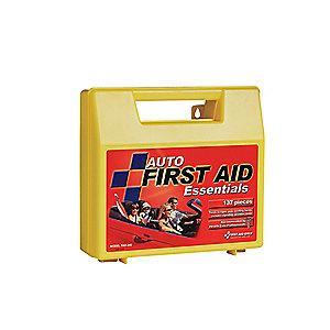 First Aid Only First Aid Kit,  Plastic Case Material, Vehicle, 25 People Served Per Kit