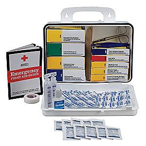 First Aid Only First Aid Kit,  Plastic Case Material, Workplace, 25 People Served Per Kit