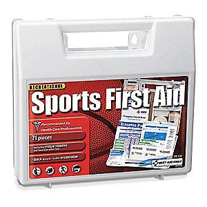 First Aid Only First Aid Kit,  Plastic Case Material, Sports, 15 People Served Per Kit
