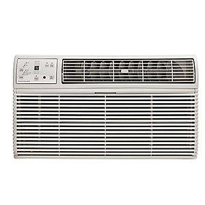 Frigidaire 208/230V Electric Wall Air Conditioner w/Heat, 11,700/12,000 BtuH Cooling, Cool Gray