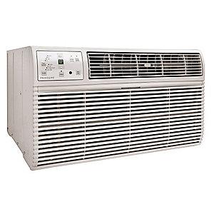 Frigidaire 208/230V Electric Wall Air Conditioner w/Heat, 13,600/14,000 BtuH Cooling, Cool Gray