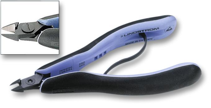Lindstrom Rx Series Diagonal Cutters - Oval Head Micro-Bevel Cut 133.5mm