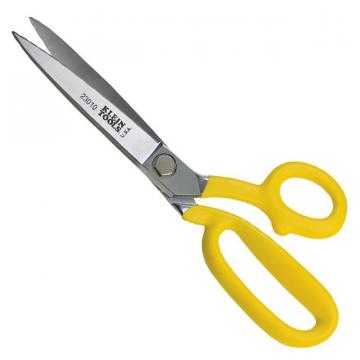 Klein Electricians Scissors, Electrical and Communications, Straight, Right Hand, Nickel Chrome