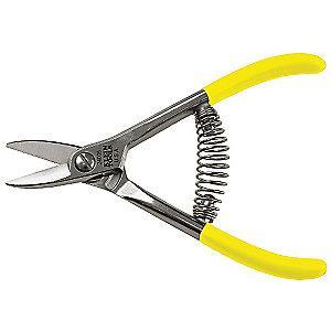 Klein Self Opening Filament Snip, Electrical and Communications, Straight, Right Hand, Nickel Chrome