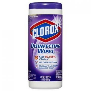 Clorox Clorox Disinfecting Wipes, Lavender, 35-Ct.