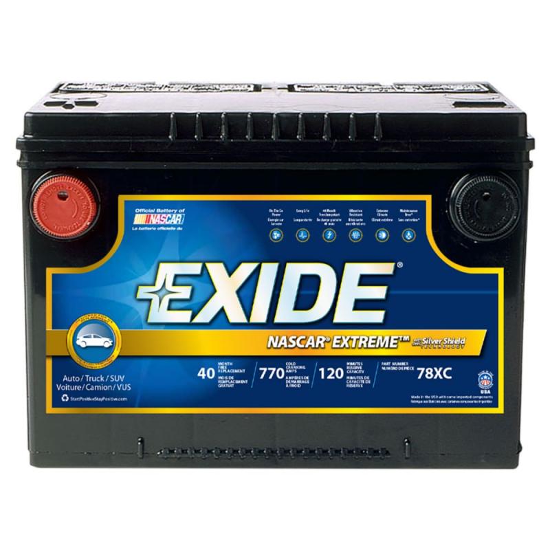 Exide Extreme Automotive Battery - Group 78