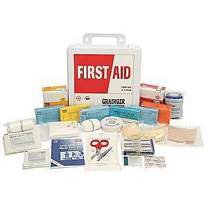 Honeywell First Aid Kit,  Polystyrene Case Material, General Purpose, 50 People Served