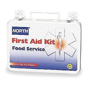 Honeywell First Aid Kit,  Steel Case Material, Food Service, 8 People Served