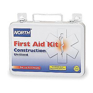 Honeywell First Aid Kit,  Steel Case Material, Workplace, 8 People Served