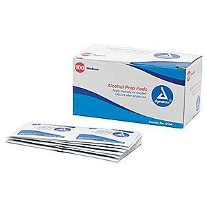 Honeywell Alcohol Pads, 2-1/2" Pouch