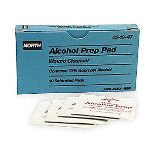 Honeywell Alcohol Prep Pads, 1" x 2-1/2" Box