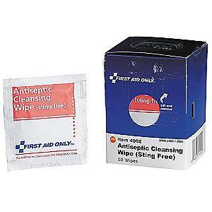 American Red Cross BZK Wipe, Wipes, Box, Wrapped Packets