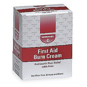 Water Jel Burn Cream, Cream, Box, Wrapped Packets, 0.030 oz.