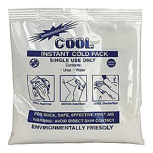 Pac-Kit 4-1/2" x 6" White Instant Cold Pack, 1EA